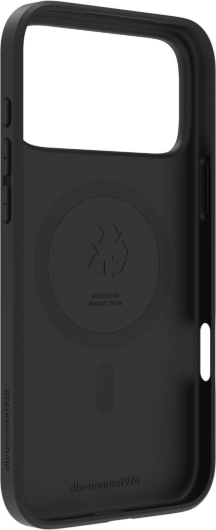 • Made from 100% GRS-certified recycled and recyclable plastic materials (1 case=2x0.5l plastic bottles)
• Custom fit all-around protection
• Slim yet impact protective design (1.2m/4ft impact protection)
• Built-in MagSafe Magnet
• Made without compromising on quality, functionality, and design