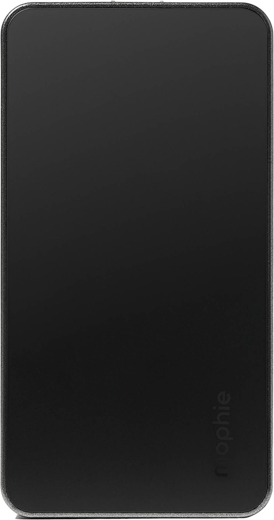 Mophie 10,000 mAh Powerstation Plus w/USB-C Cable + AC Plug - Black