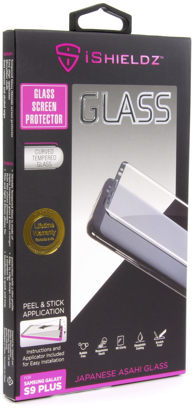 Galaxy S8 Plus Curved Full Glue Tempered Glass Screen Protector