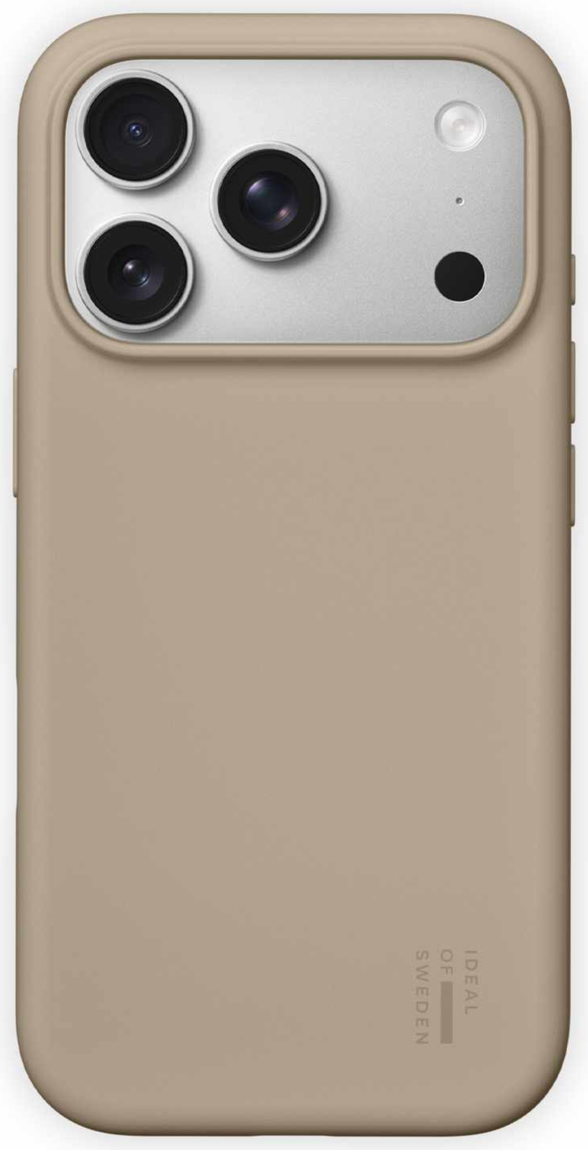 Ideal of Sweden - Silicone MagSafe Case Beige for iPhone 17 Pro Max