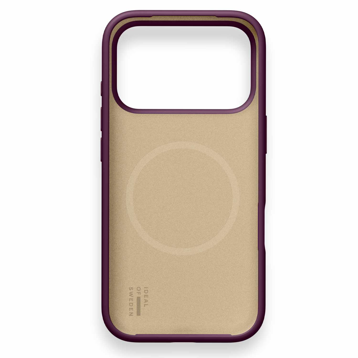 Ideal of Sweden - Soft Swirl MagSafe Case Velvet Plum for iPhone 18 Pro/17 Pro