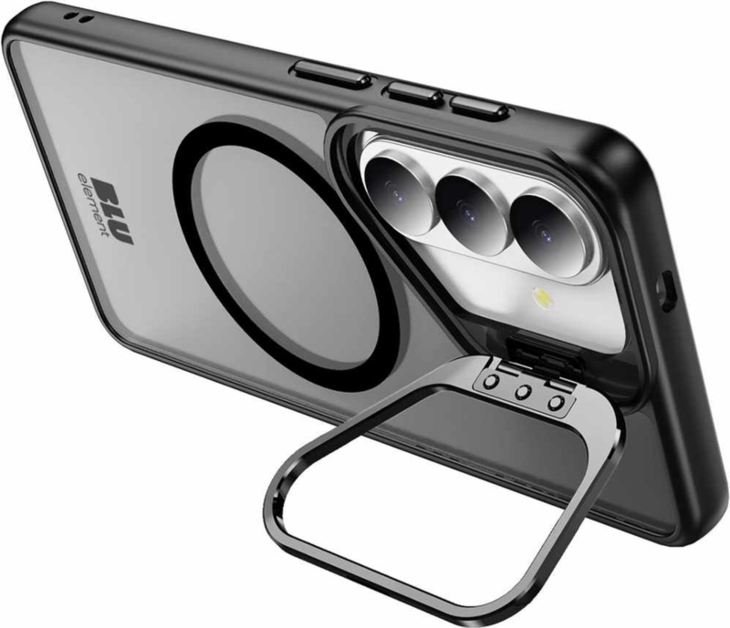 Blu Element BECKS261 Étui Chromatic Kick avec Magnets Noir pour Samsung Galaxy S26