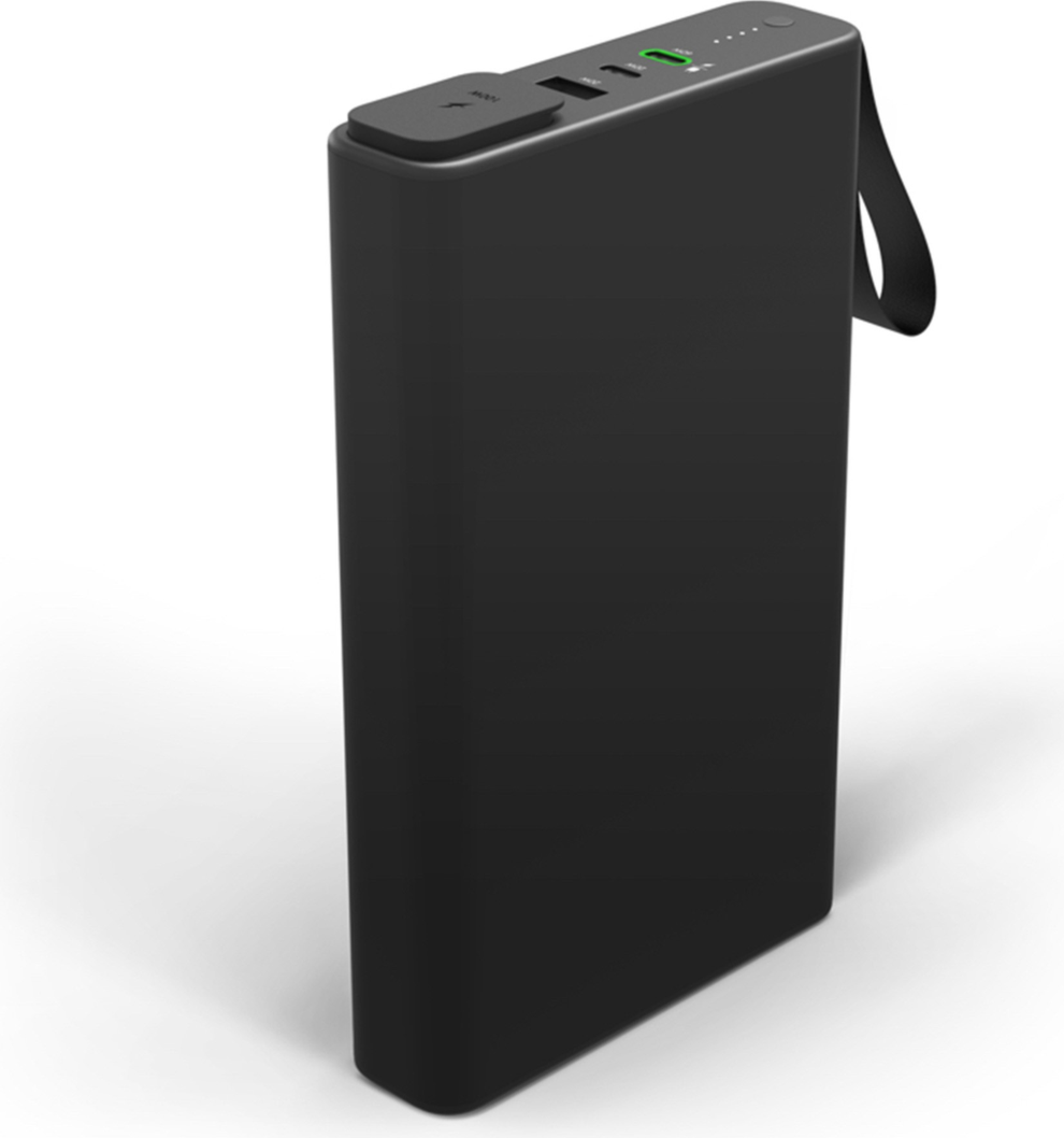 <p>The Mophie 27,000 mAh powerstation pro AC can charge four devices at once, delivering up to 130W of combined power with the AC, USB-C PD, USB-C and USB-A ports. </p>