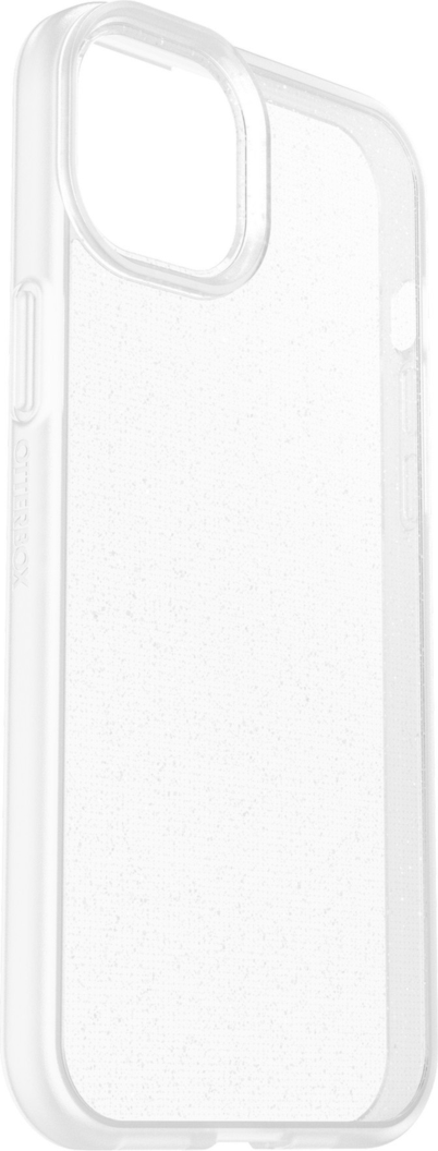 iPhone 15 Plus Otterbox React Series Case - Clear/Silver (Stardust)