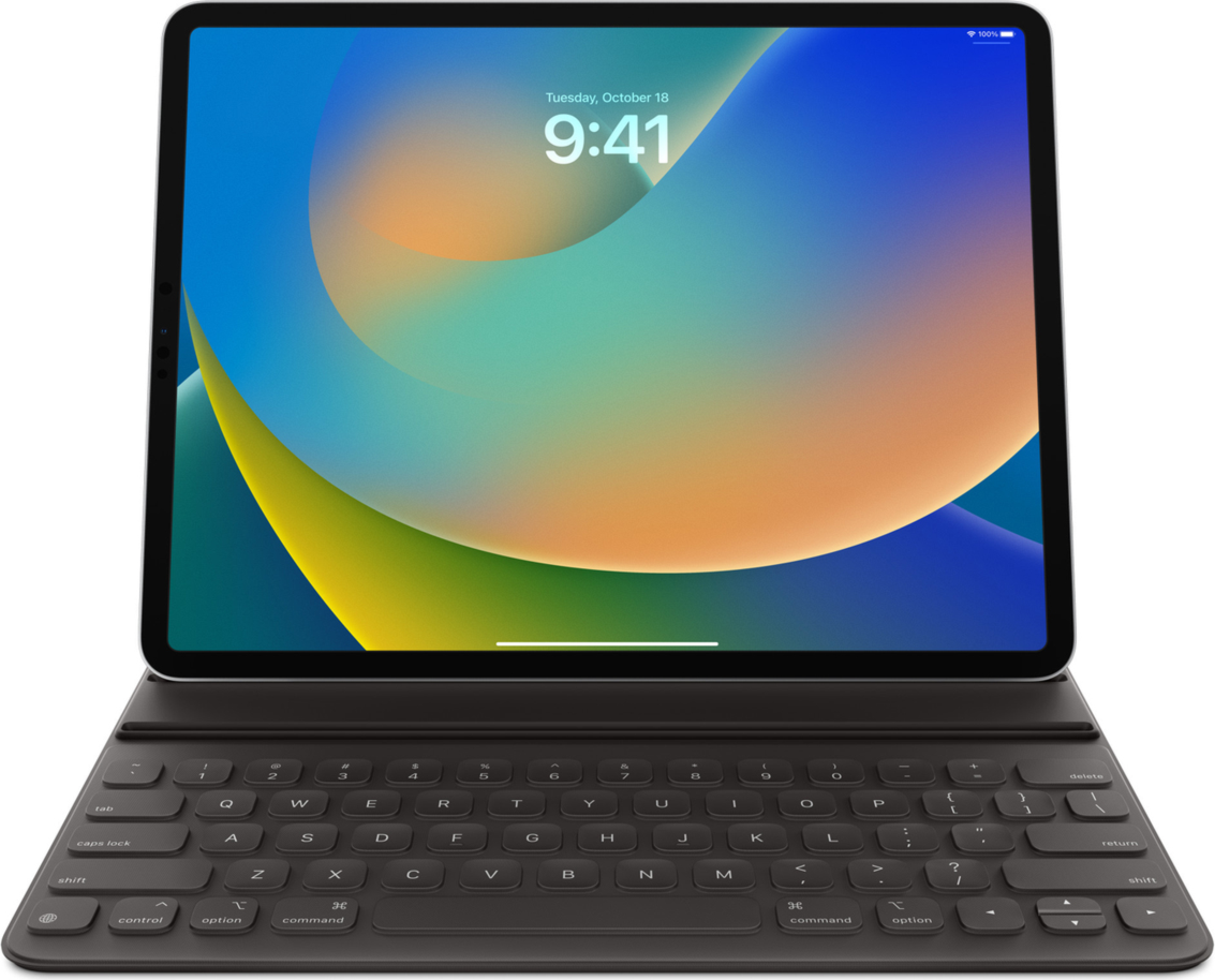 Smart Keyboard Folio (US English) Black for iPad Pro 12.9 2022 (6th Gen)