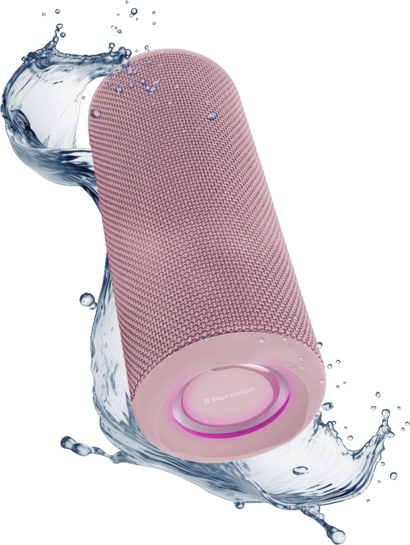 LOGiiX Blue Piston Max Bluetooth Speaker - Pink