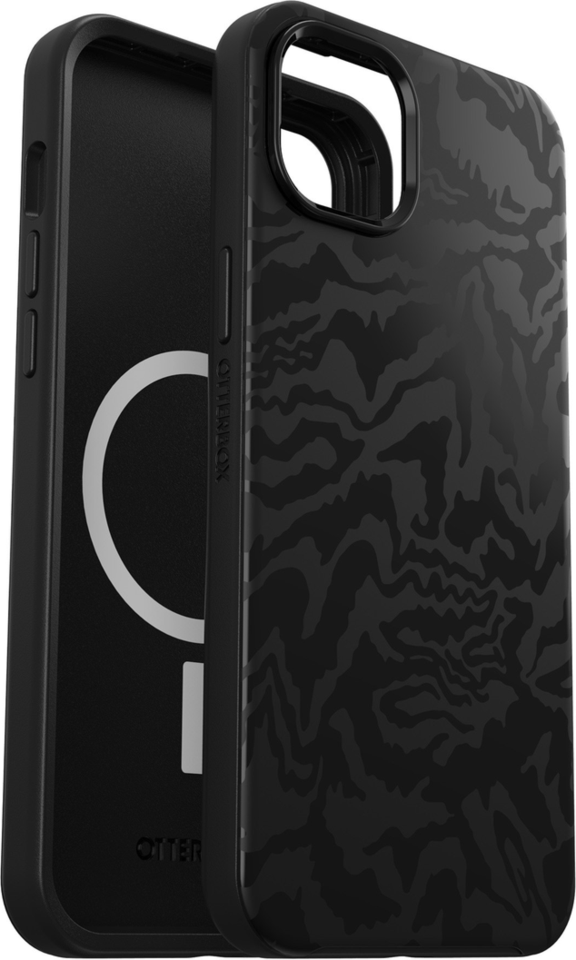 OtterBox - iPhone 14 Plus Otterbox Symmetry+ w/ MagSafe Graphics Series Case - Black (Rebel)