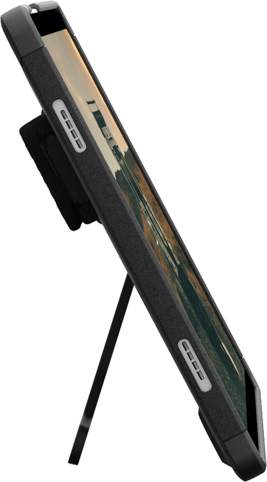 UAG - Scout Case w/Kickstand & Handstrap Black for Samsung Galaxy Tab A11+/Galaxy Tab A9+