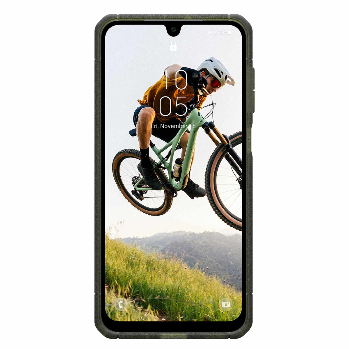 UAG - Scout Rugged Case Samsung Galaxy A17 5G - Translucent Olive