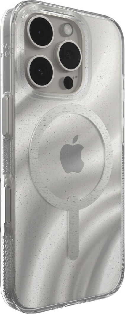 iPhone 16 Pro ZAGG Graphene Milan Snap Case - Swirl Glitter