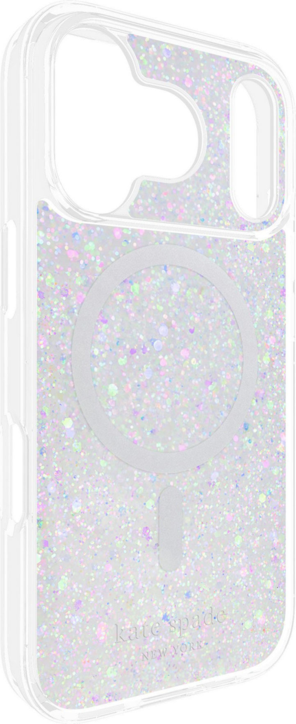 Kate Spade KS057314 Étui Protective MagSafe Chunky Glitter Iridescent pour iPhone 17 Pro