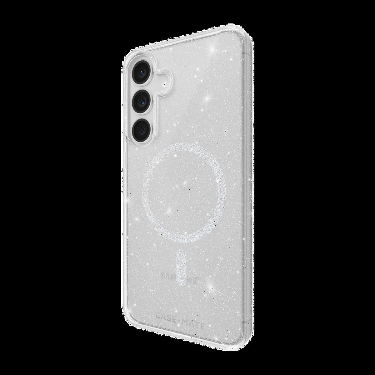 Add a little more glam with the Case-Mate Twinkle Silver MagSafe case, featuring shimmering silver sparkles, 12 foot drop protection, and MagSafe compatibility.