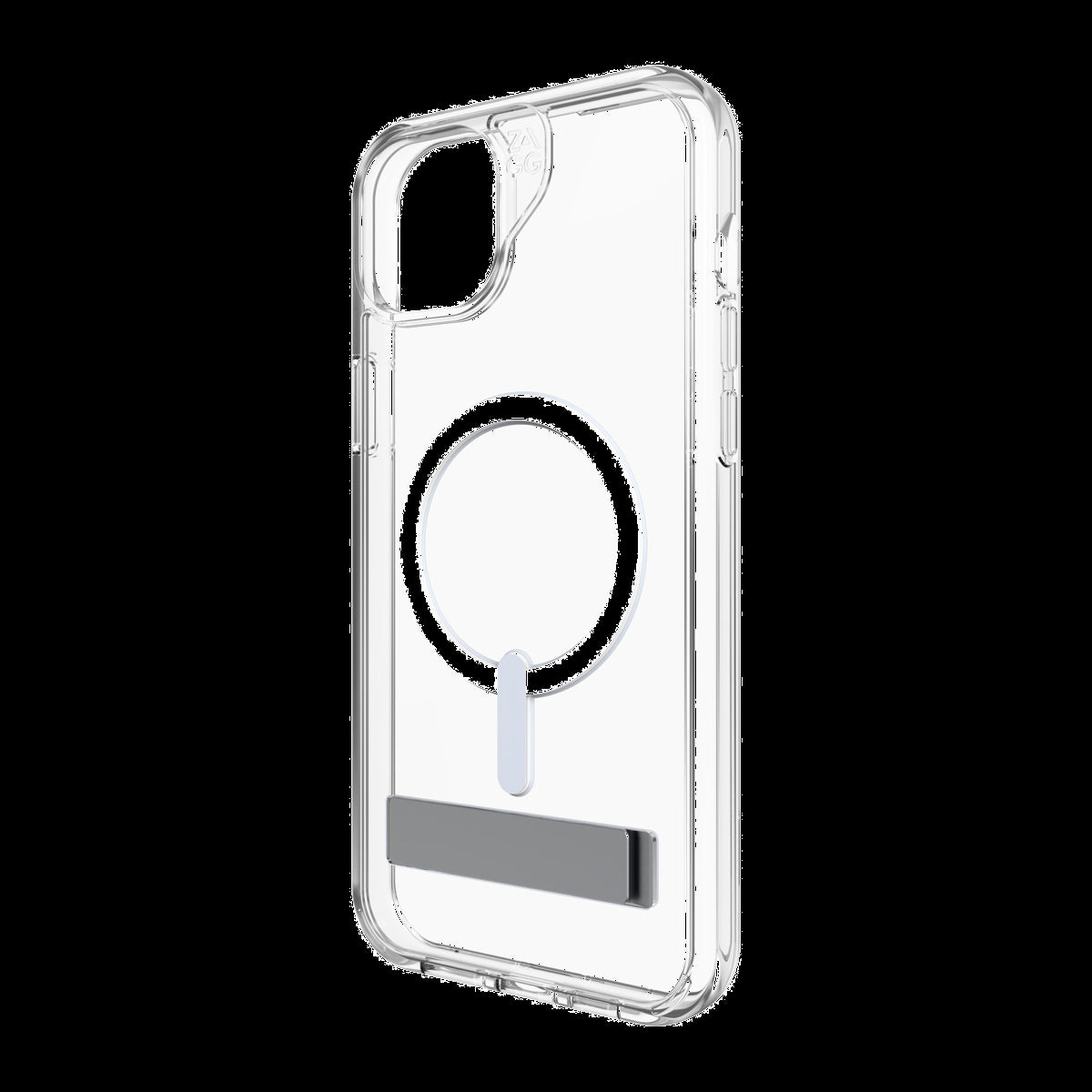 iPhone 15 Plus/14 Plus ZAGG (GEAR4) Crystal Palace Snap Kickstand Case - Clear