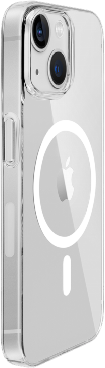 LOGiiX - iPhone 14 Plus Thin Guard Mag Case - Clear/White
