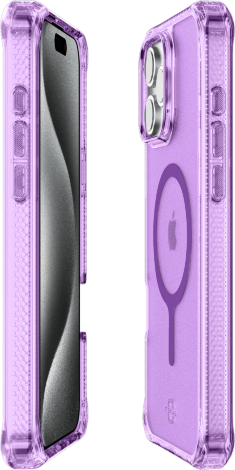 Hybrid_R Vapor MagSafe Case Light Purple for iPhone 16 Pro Max