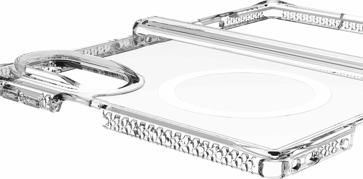 ITSKINS - étui MagSafe hybride transparent à charnière pour Samsung Galaxy Z Fold8 - Transparent