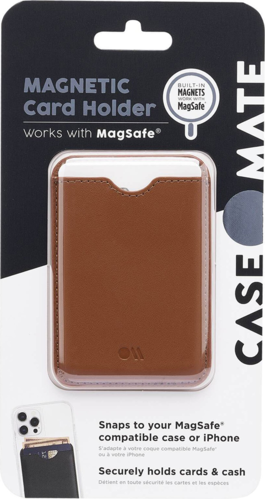 Case-Mate - Universal Magsafe Cardholder - Cognac Brown