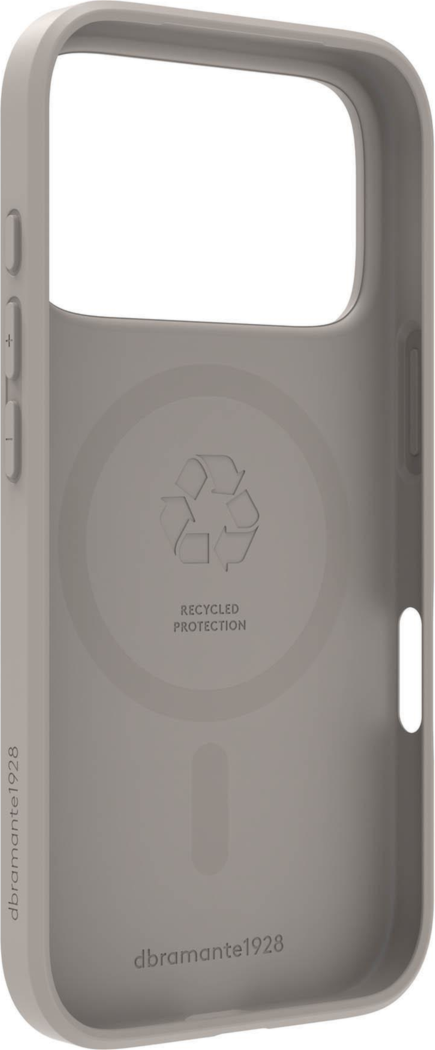 • Made from 100% GRS-certified recycled and recyclable plastic materials (1 case=2x0.5l plastic bottles)
• Custom fit all-around protection
• Slim yet impact protective design (1.2m/4ft impact protection)
• Built-in MagSafe Magnet
• Made without compromising on quality, functionality, and design
