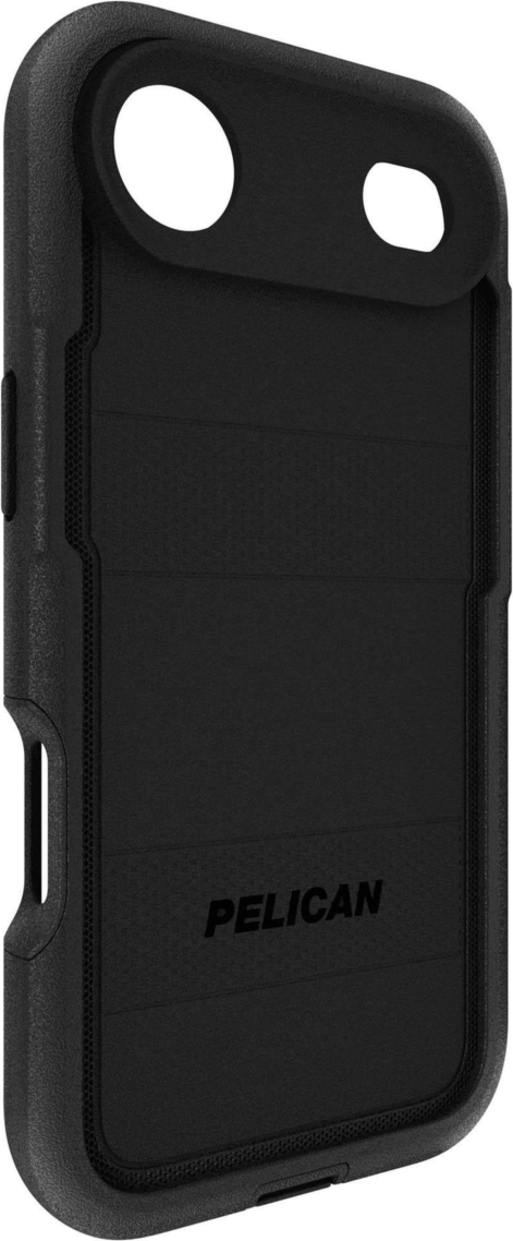 Strength, resistance, impact— The Pelican Voyager MagSafe Phone Case for the iPhone 16 features dual-layer impact protection that keeps your phone safe from drops while a non-slip edge design enhances your grip. Carry your phone with the phone holster and prop up your phone with the integrated phone stand.