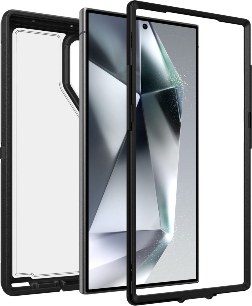 Otterbox - Defender Xt Clear Case For Samsung Galaxy S24 Ultra  - Dark Side