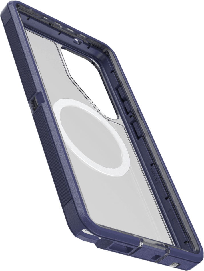 This rugged OtterBox Defender Series Pro XT with magnets case guards phones against the drops, dirt, scrapes and bumps with its dual-layer design.
