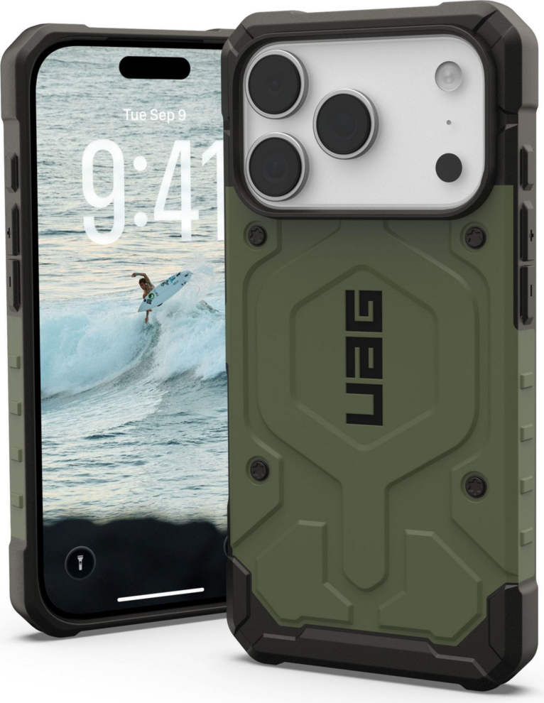 Urban Armor Gear (UAG) - Pathfinder MagSafe Case for Apple iPhone 17 Pro - Olive