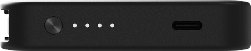 The Mophie 5,000 mAh Powerstation Plus Mini delivers up to 15W fast charging with an integrated USB-C cable, dual-device charging, and a compact travel-ready design.
