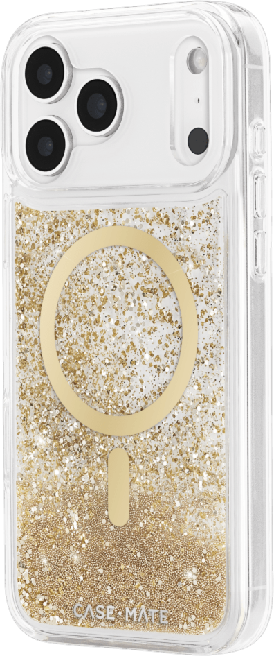 Case-Mate - Waterfall MagSafe Case for Apple iPhone 17 Pro Max - Gold