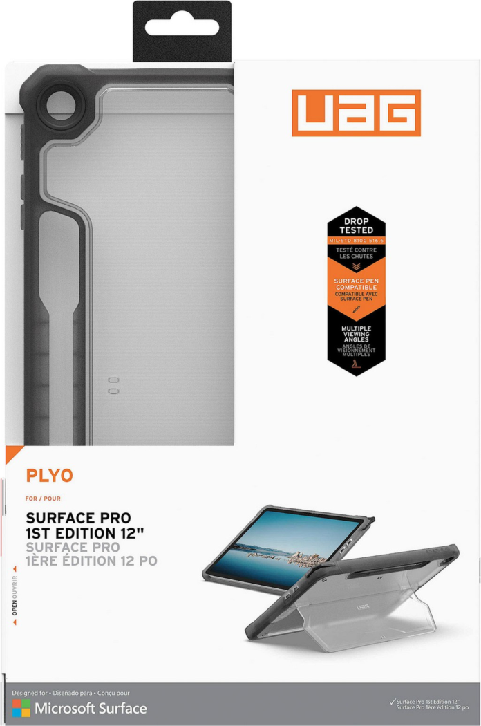 The simple design and translucent backing makes the UAG Plyo case essential for anyone looking for minimalistic and lightweight military-grade protection.