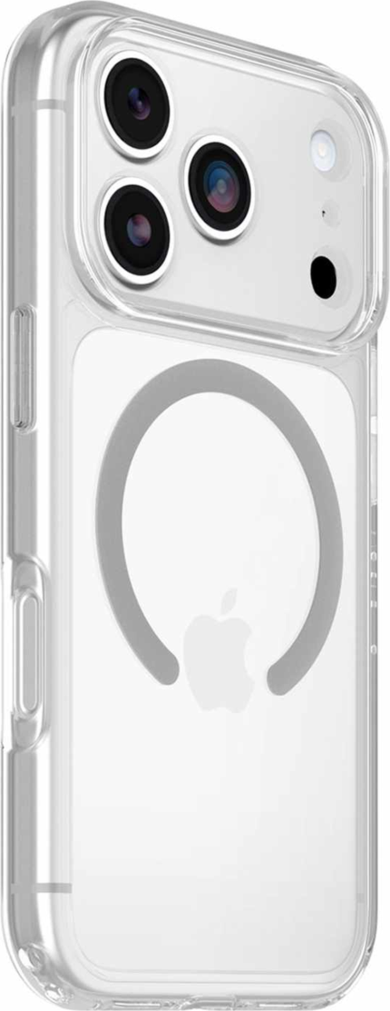 OtterBox - Lumen Clear MagSafe Case and Glass Screen Protector Bundle for iPhone 18 Pro/17 Pro clear