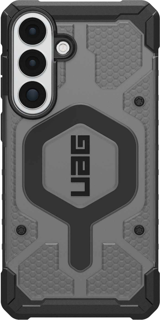 UAG - Étui de protection Pathfinder transparent avec aimants, couleur cendré/noir, pour Samsung Galaxy S26+