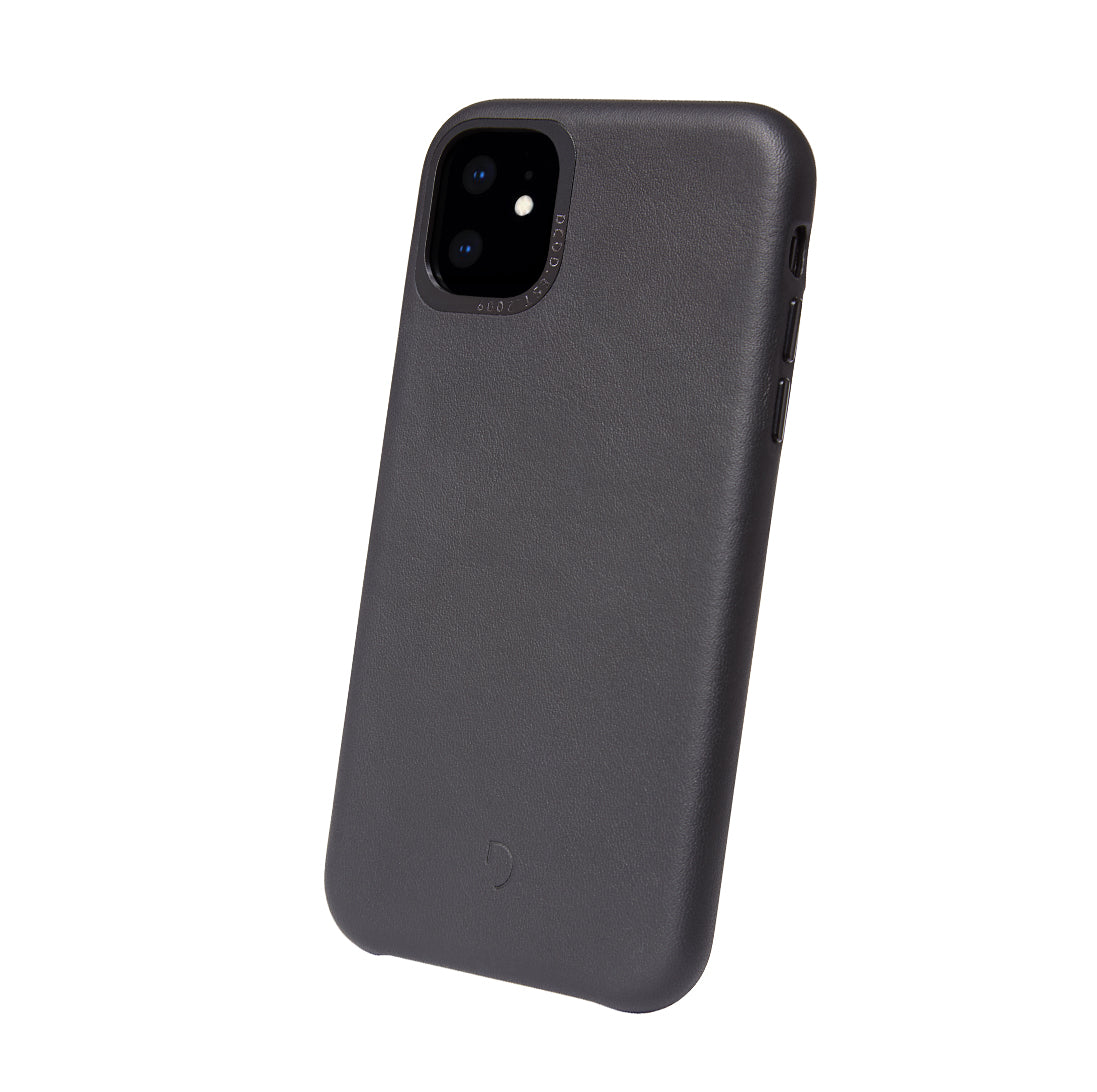 Decoded - iPhone 11 Pro Leather Backcover - Black