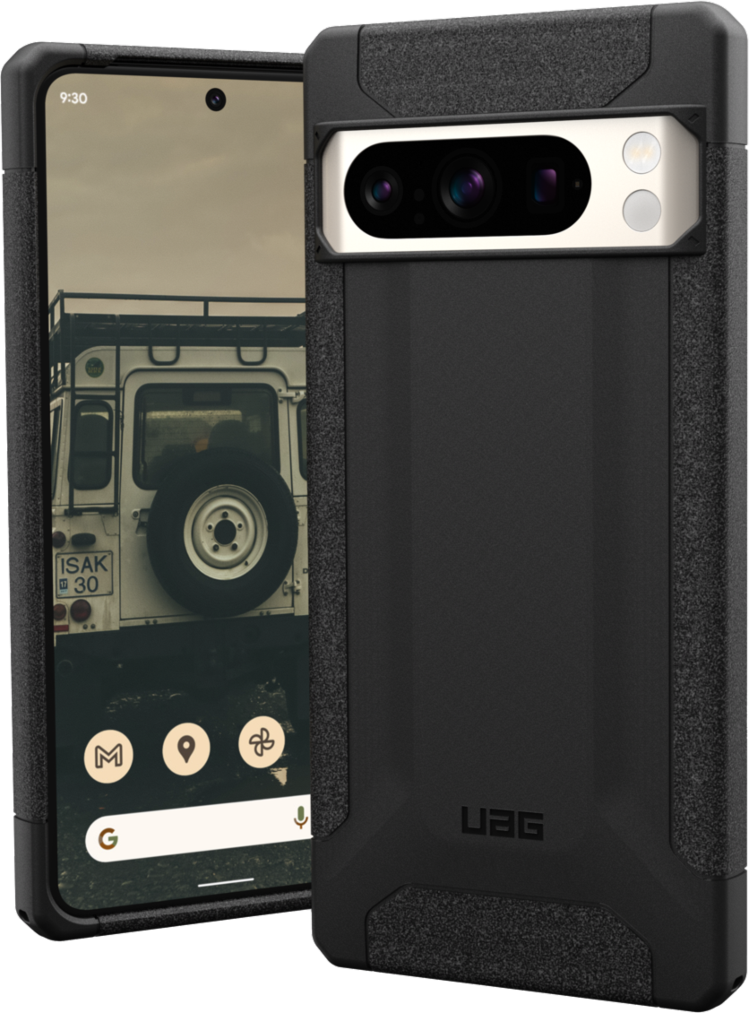 UAG 614319114040 Étui Robuste Scout Noir pour Google Pixel 8 Pro