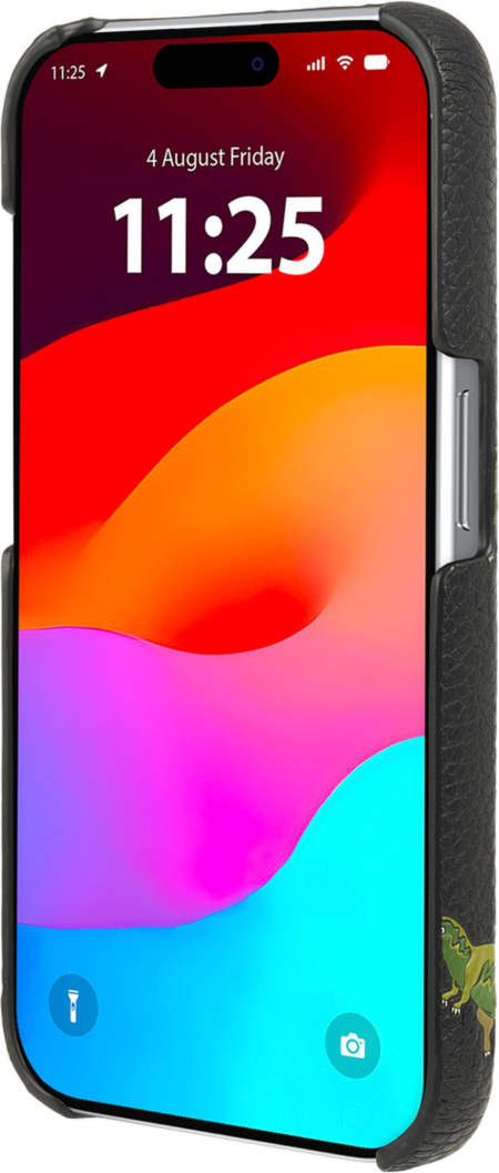 The Coach Leather Slim Wrap Case is a durably designed case with an impressive 10 ft drop protection and features Coach’s fun-loving mascot.
