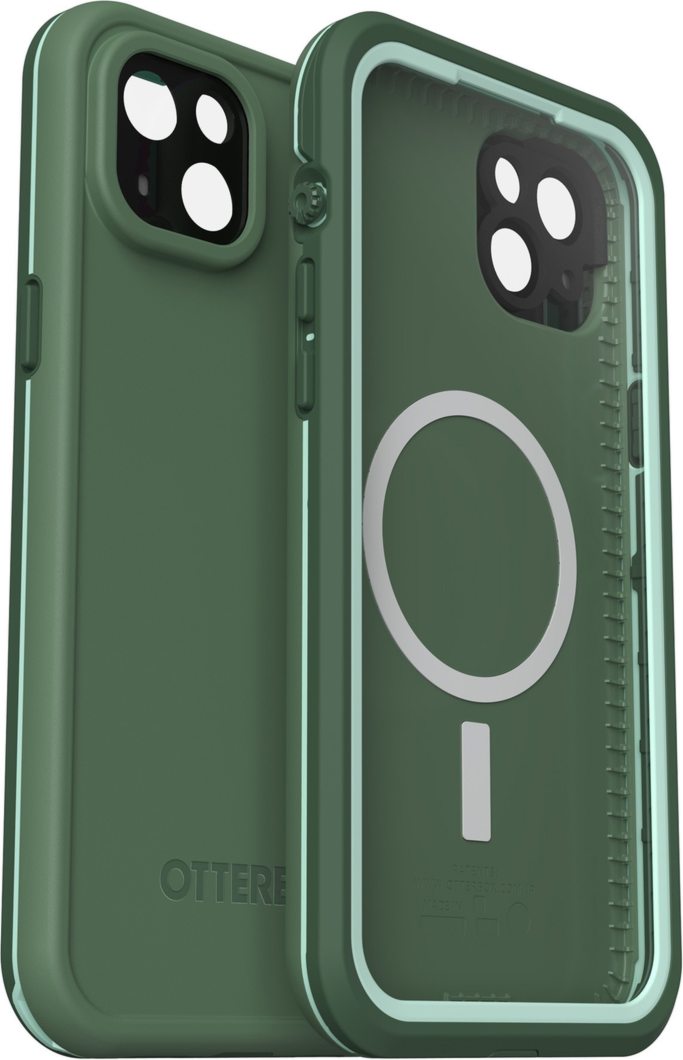 OtterBox - iPhone 14 Plus Otterbox Fre MagSafe Case - Green (Dauntless)