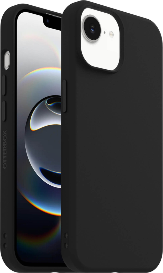 The OtterBox Figura Series blends a velvety-soft feel with ultra-slim protection, military-grade drop defense, MagSafe compatibility, and raised edges to guard the screen and camera.