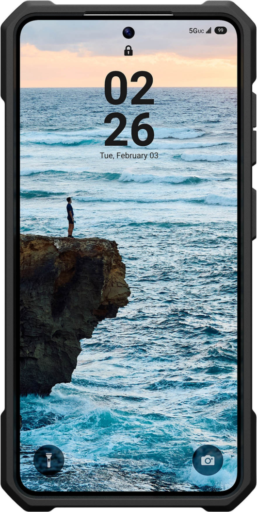 Get uncompromised defense with UAG Essential Armor – a one-piece TPU case that features an ultra-thin design, 15 ft drop protection and a built-in magnet module.
