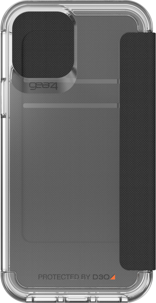 GEAR4 - iPhone 12/12 Pro Wembley Flip Case - Clear