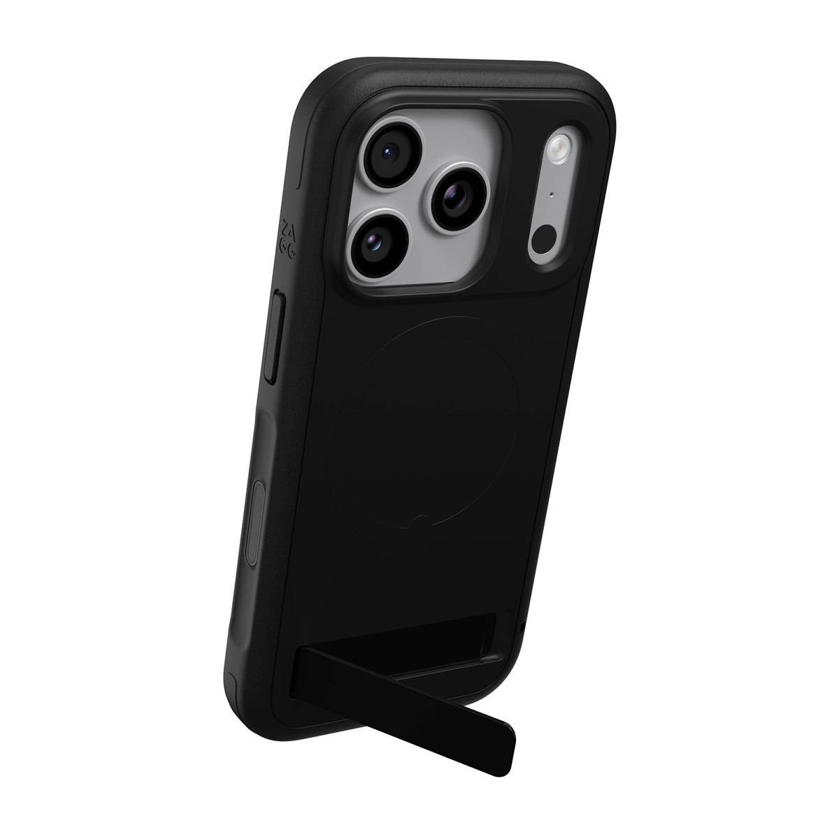 iPhone 18 Pro Max/17 Pro Max ZAGG Graphene Sedona Snap Kickstand Case - Black
