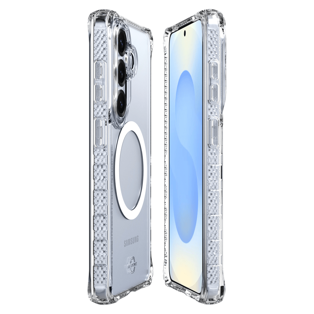ITSKINS - Étui MagSafe Hybrid_R transparent pour Samsung Galaxy S26 Plus - Transparent