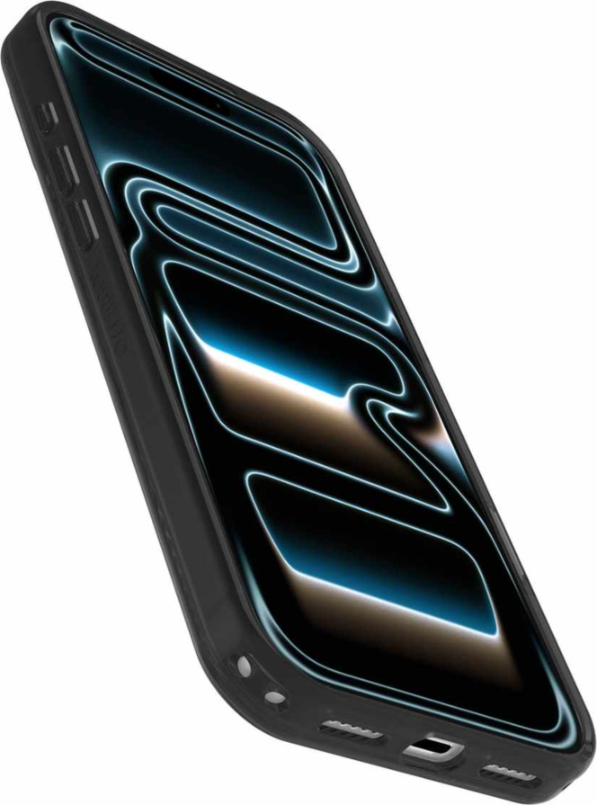 OtterBox - Coque Symmetry Stand MagSafe, couleur Umbra Black, pour iPhone 18 Pro Max/17 Pro Max