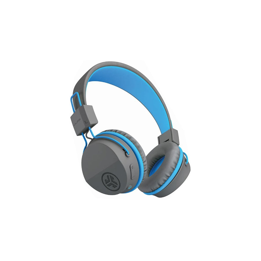 JLab Audio - JBuddies Studio Wireless Headphones - Grey/Blue