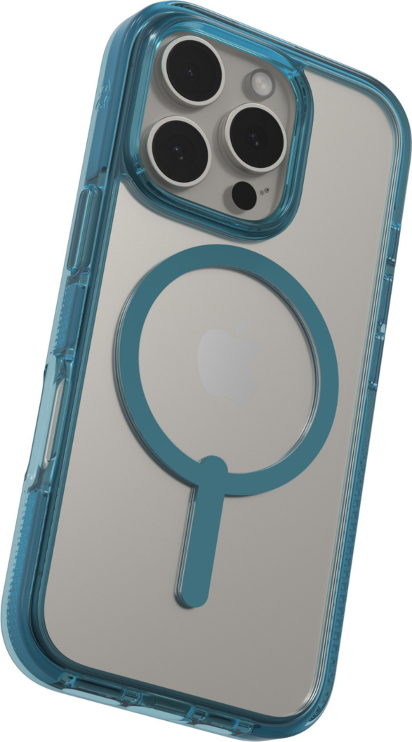 iPhone 16 Pro ZAGG Graphene Santa Cruz Snap Case - Retro Blue