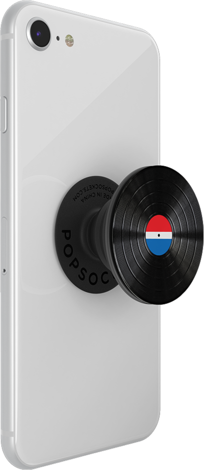 PopSockets 802755 PopGrip Backspin Aluminum 45 RPM