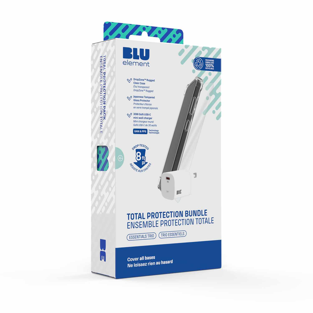Blu Element BETPBMA17TP Ensemble de Protection Totale pour Samsung Galaxy A17 5G
