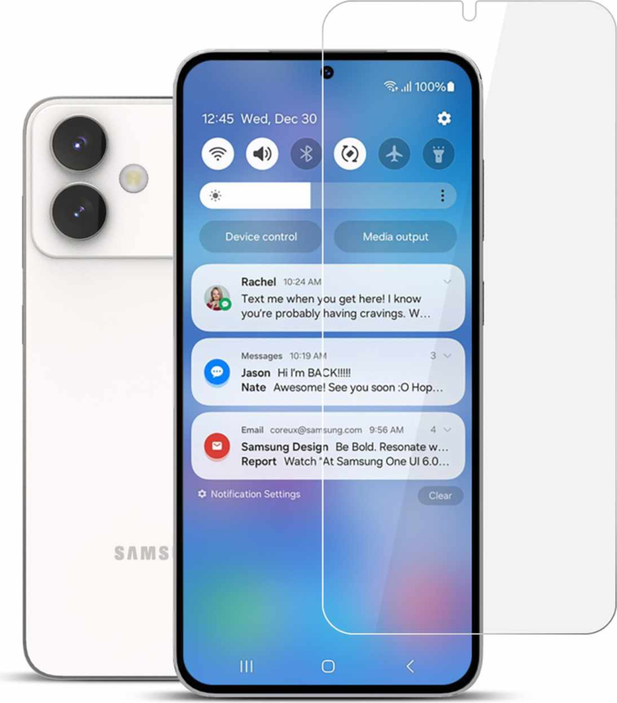 22 Cases 22SPSGS26PLUS Protecteur D'écran en Verre pour Samsung Galaxy S26+