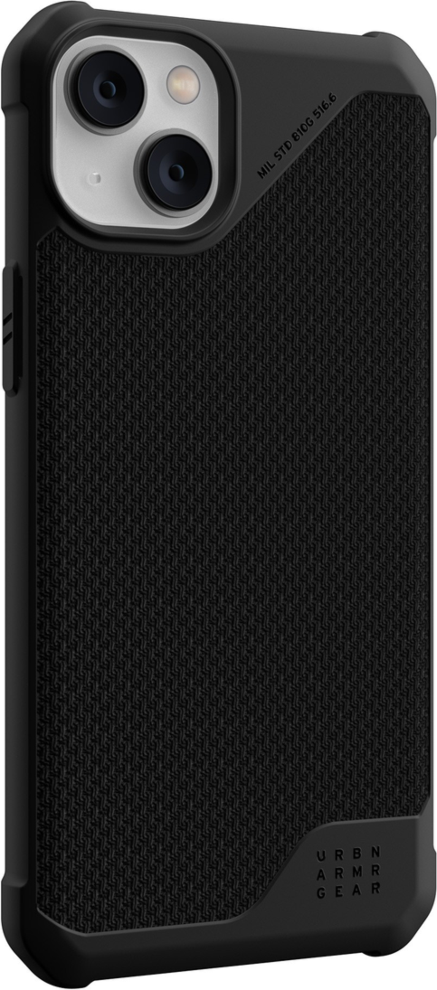 UAG - iPhone 14 Plus UAG Metropolis LT MagSafe Case - Kevlar Black