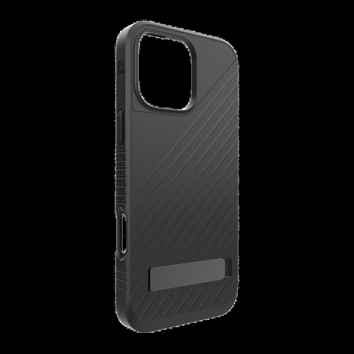 Strengthened with Graphene, ZAGG’s Denali series case with kickstand offers an impressive 16 ft of drop protection.