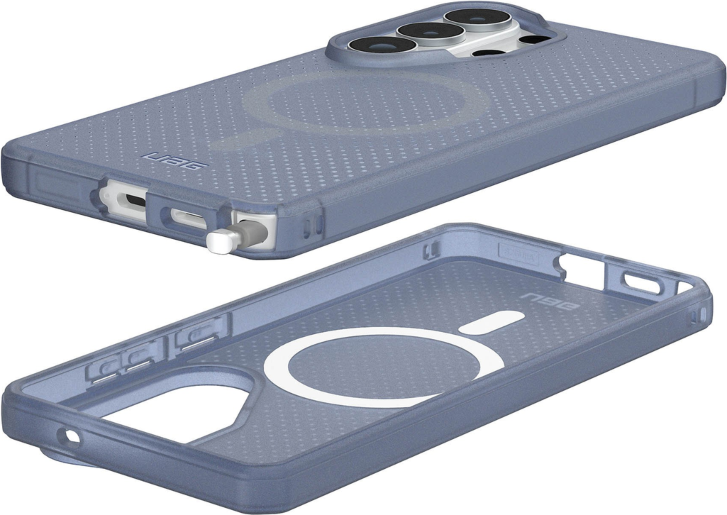 The UAG Dot case keeps devices protected without sacrificing style, featuring soft-touch silicone, a micro-perforated design, and a built-in magnet for magnetic accessories.