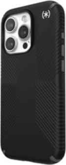 Speck Presidio2 Grip with MagSafe for iPhone 15 Pro, Black